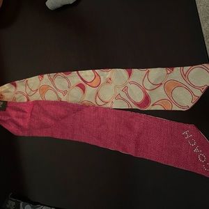 Coach purse scarf